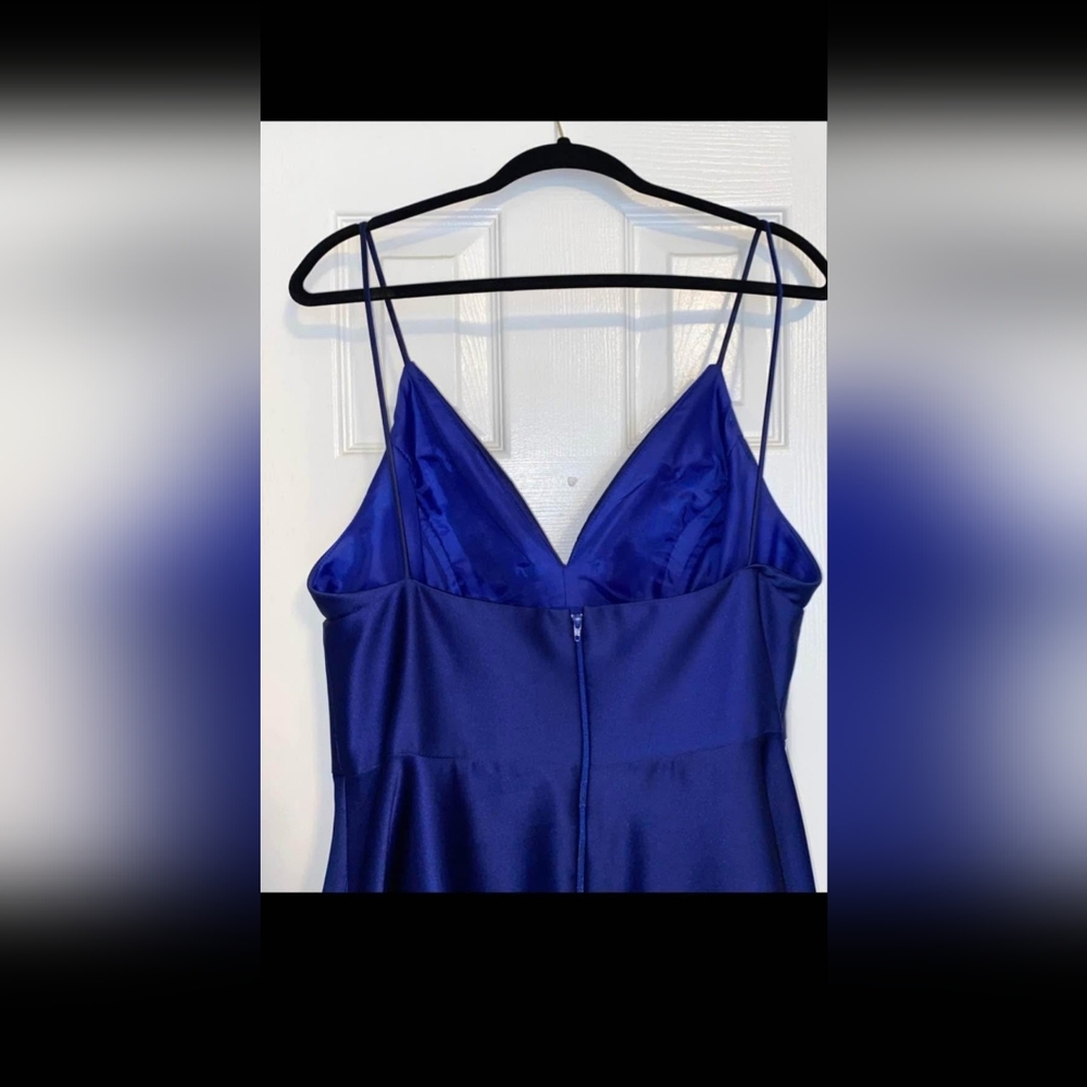 Betsy & Adam Royal Blue Dress - Picture 3 of 8